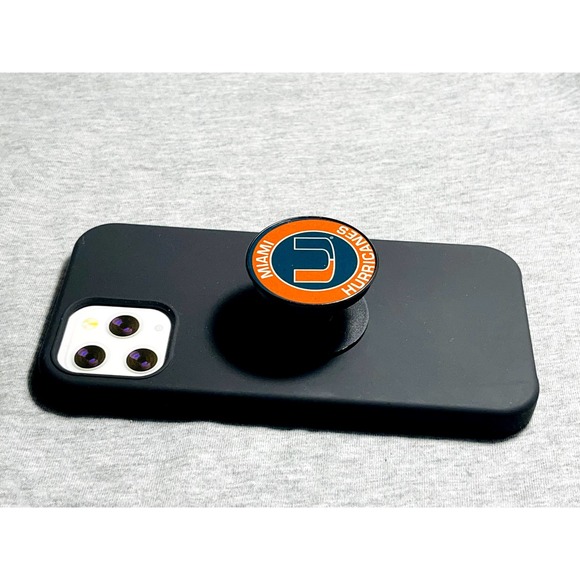MIami Hurricanes College Football Phone Accessory Adapter Holder Stand - Picture 5 of 6